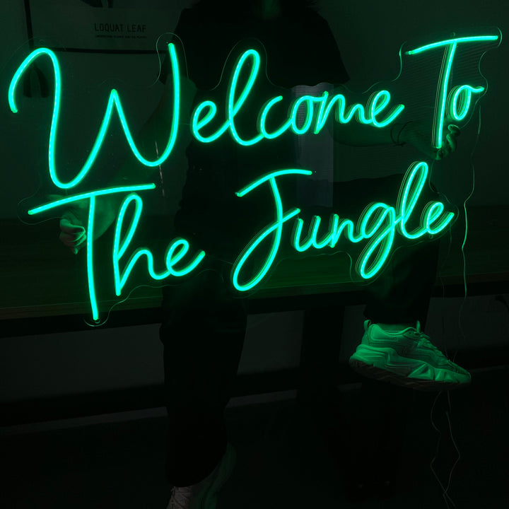 SELICOR Welcome To The Jungle Neon Sign