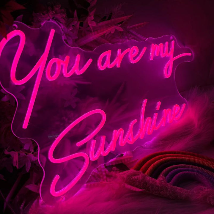 SELICOR You Are My Sunshine Neon Quote Sign Wall Art product