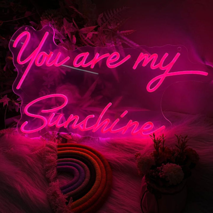 SELICOR You Are My Sunshine Neon Quote Sign Wall Art view