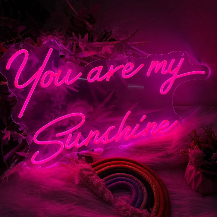SELICOR You Are My Sunshine Neon Quote Sign Wall Art decor