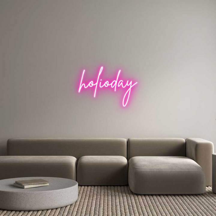 Custom Neon: holioday