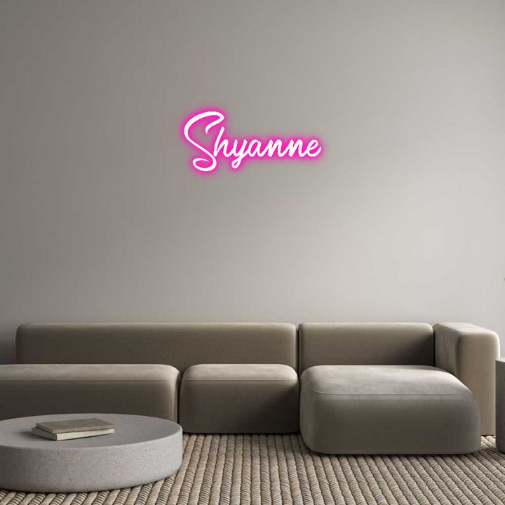 Custom Neon: Shyanne