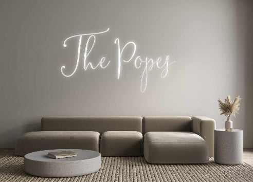 Custom Neon: The Popes