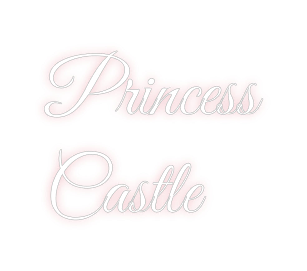 Custom Neon: Princess 
Ca...