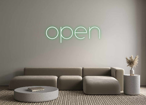 Custom Neon: open
