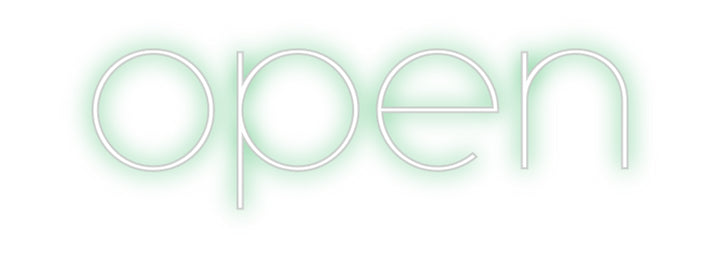 Custom Neon: open