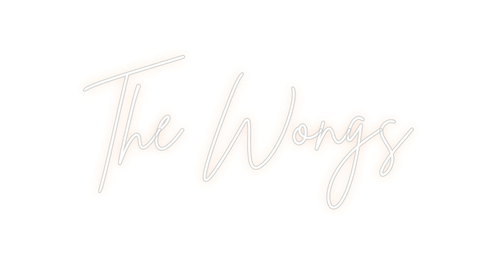 Custom Neon: The Wongs