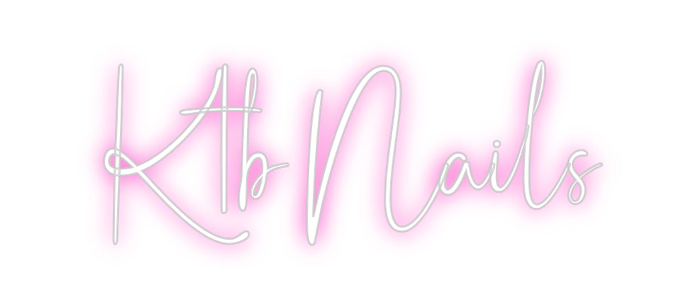 Custom Neon: Ktb Nails