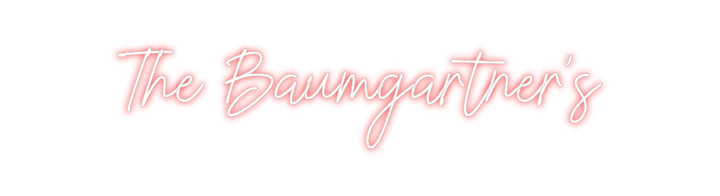 Custom Neon: The Baumgartn...