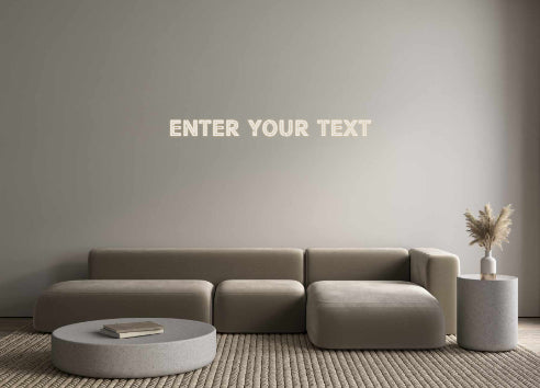 Custom Neon: Enter Your Text