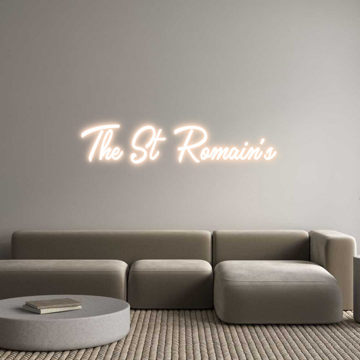 Custom Neon: The St Romain's