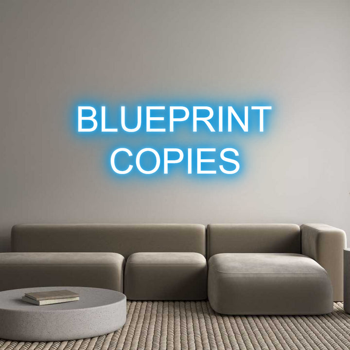 Custom Neon: BLUEPRINT
CO...