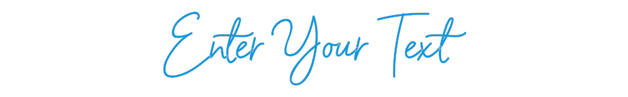 Custom Neon: Enter Your Text