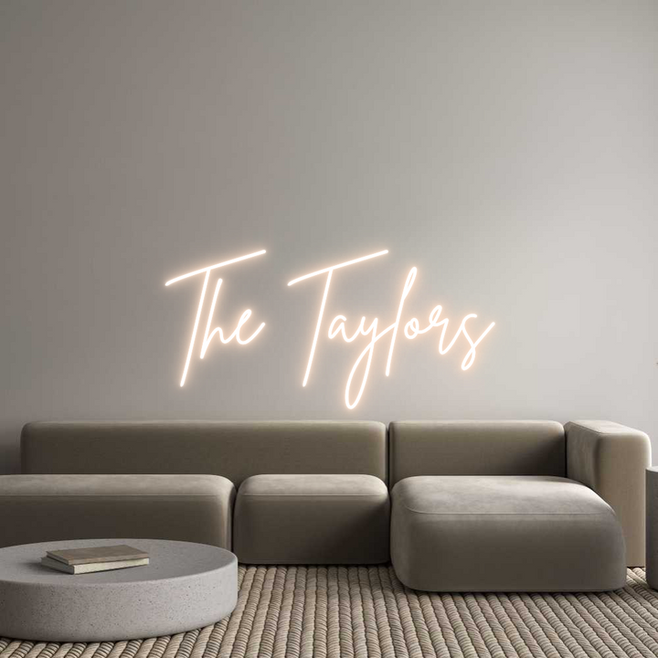 Custom Neon: The Taylors