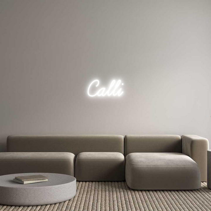 Custom Neon: Calli
