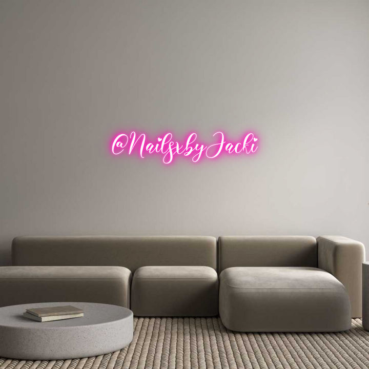 Custom Neon: @NailsxbyJacki