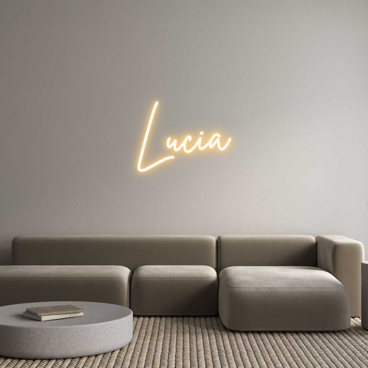 Custom Neon: Lucia
