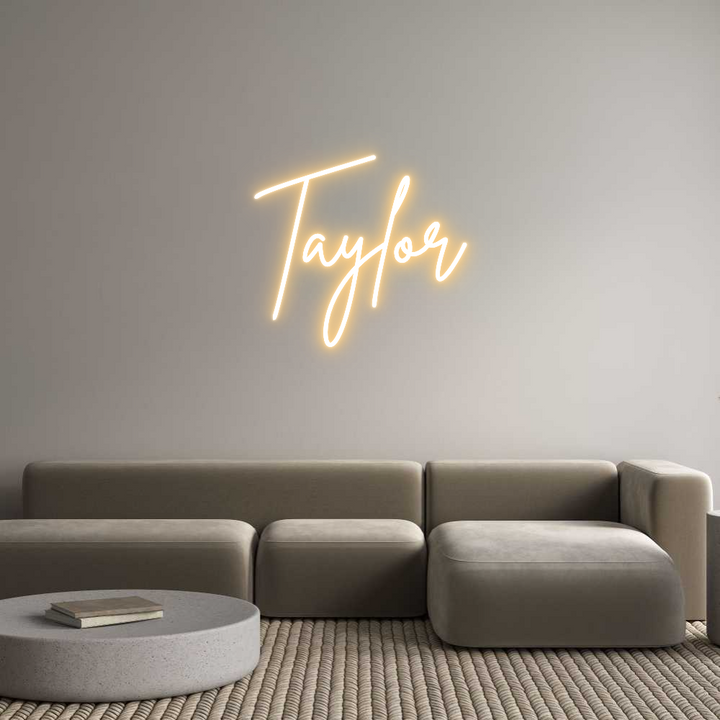 Custom Neon: Taylor