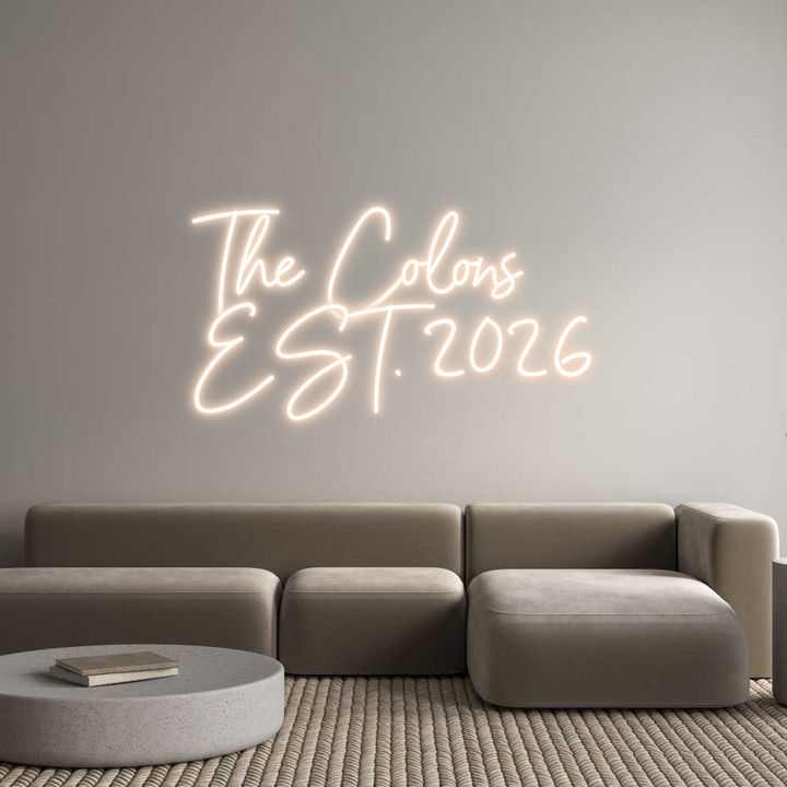 Custom Neon: The Colóns
E...