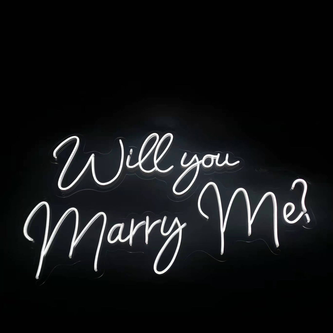 SELICOR Will You Marry Me Proposal Neon Sign is prefect for wedding