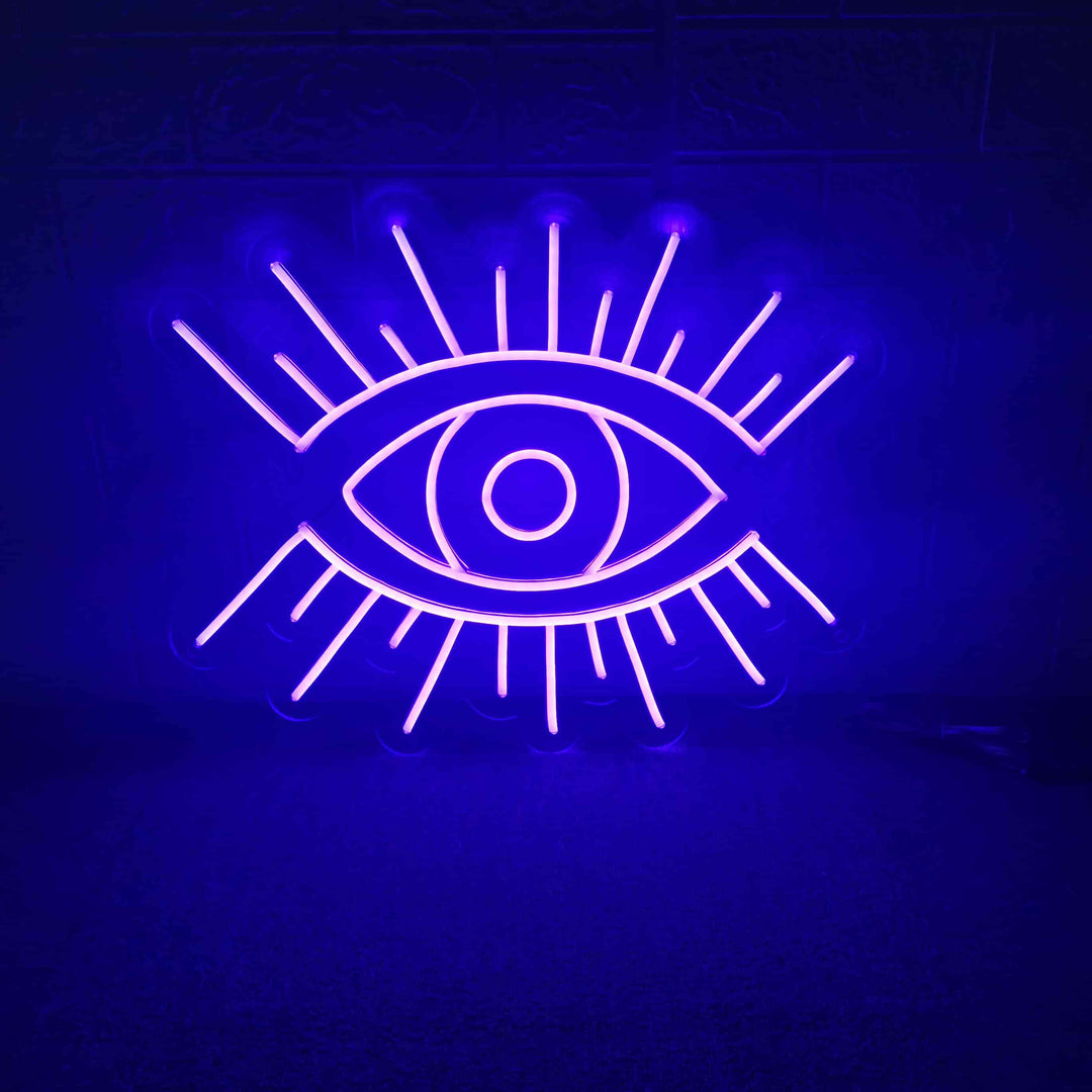 Selicor Evil Eye Custom  Neon Wall Art
