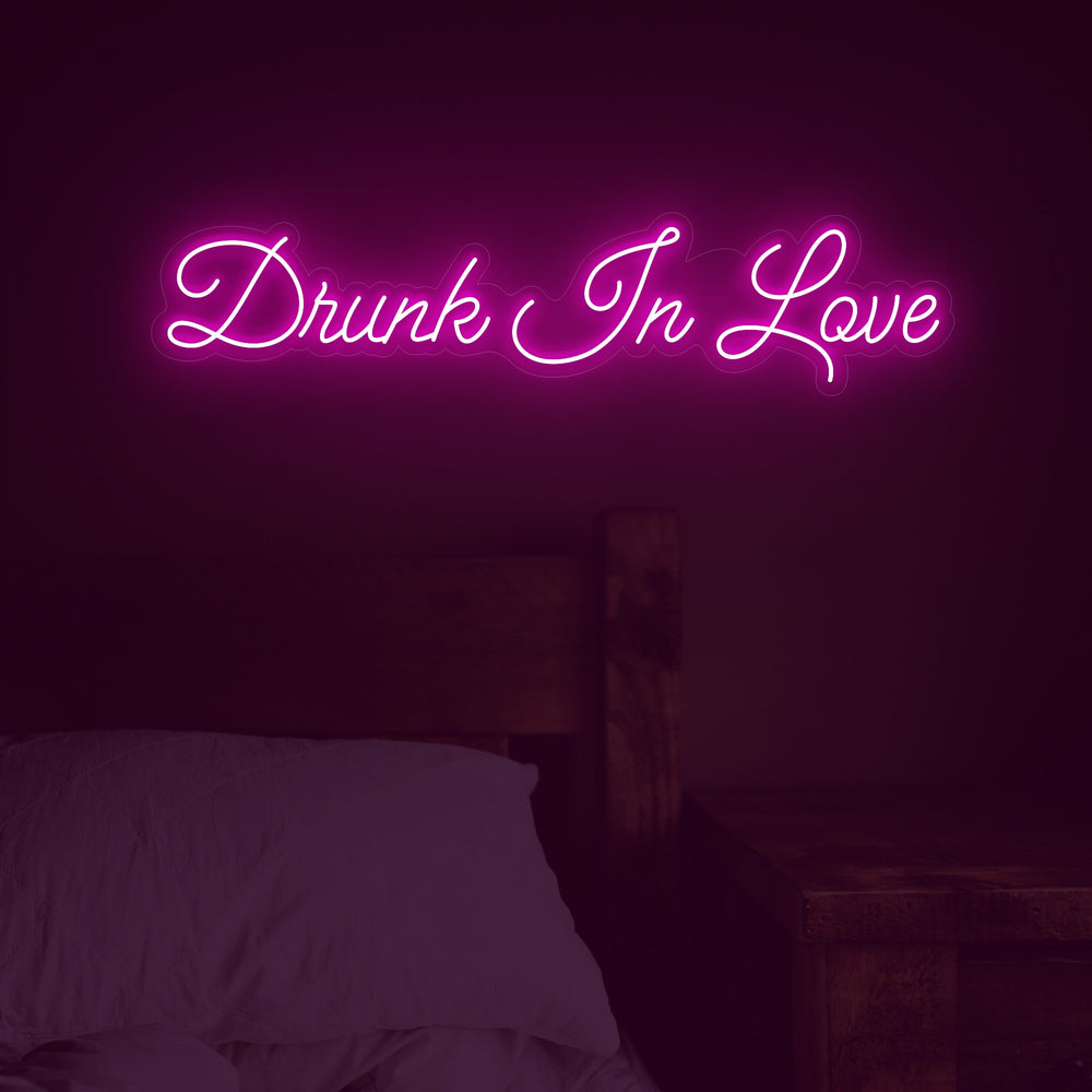selicor Drunk in Love neon sign