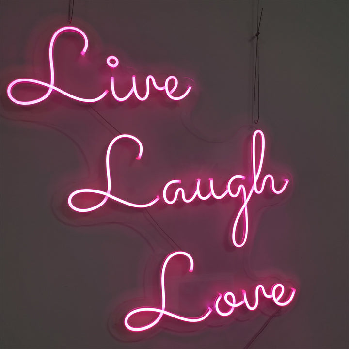 SELICOR Live Laugh Love Neon Sign