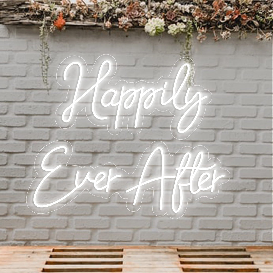 Happily Ever After  Custom Wedding Sign