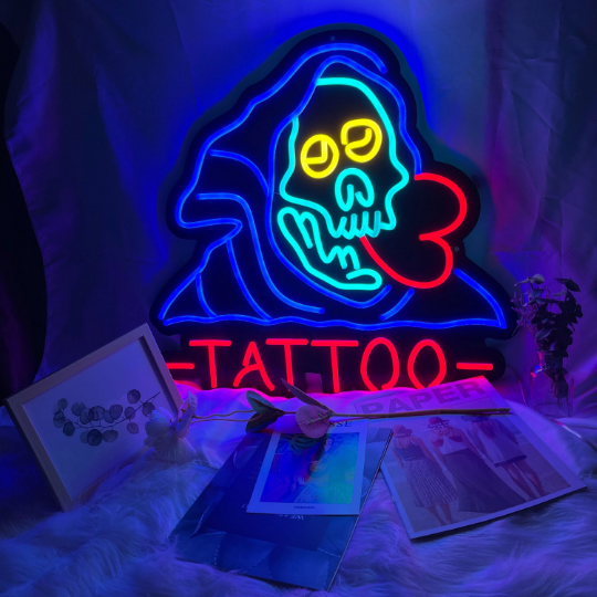 SELICOR Tattoo  Personalized Neon Sign