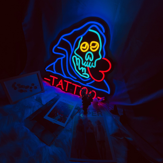 SELICOR Tattoo  Personalized Neon Sign