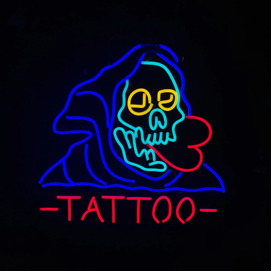 SELICOR Tattoo Neon Sign Personalized Neon Sign