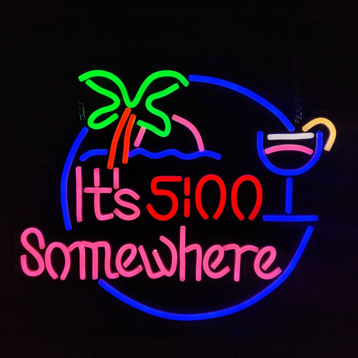 Custom Neon Bar Cocktail Signs to light your store