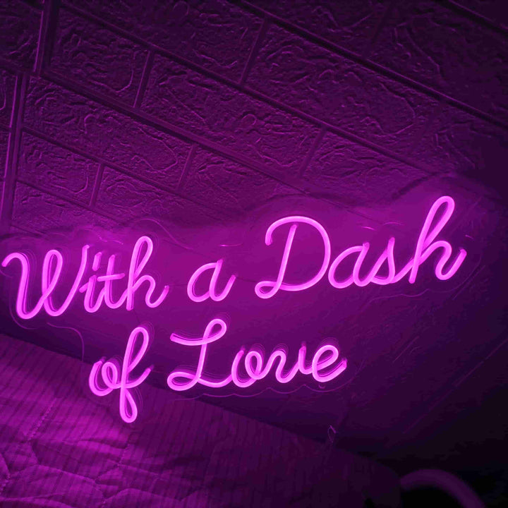 Selicor elevates your wedding atmosphere with a dash of love neon sign  to your wedding decor